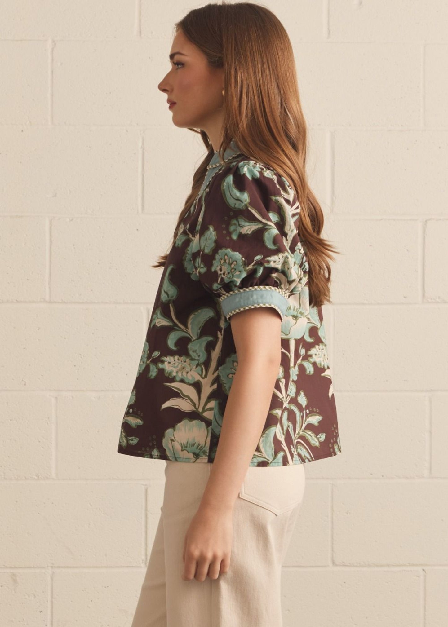 ESTELLA TOP - BROWN