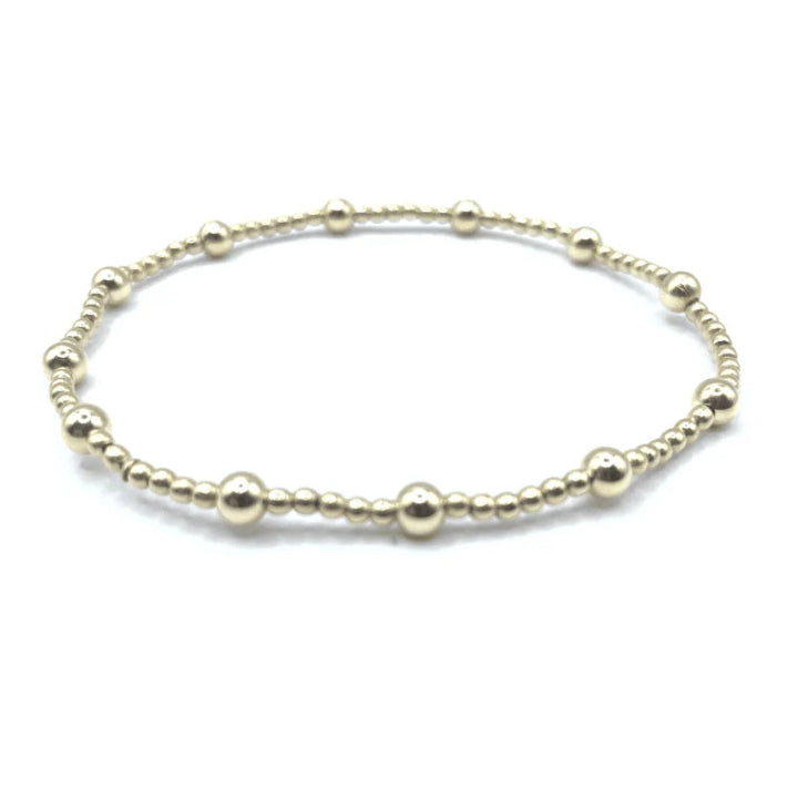 The Malibu Collection 14k Gold-Filled Beaded Bracelets-2mm4 / 7"