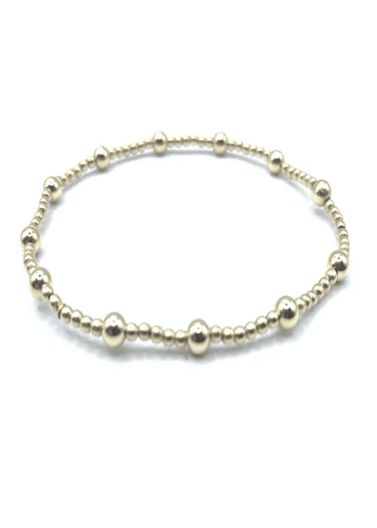 The Malibu Collection 14k Gold-Filled Beaded Bracelets-2mm4 / 7"