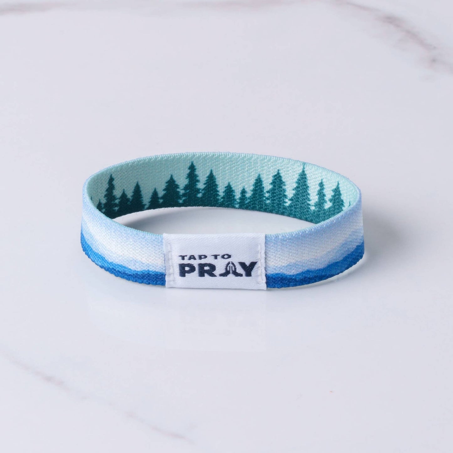 Tap To Pray Wristbands - Mountains & Forests