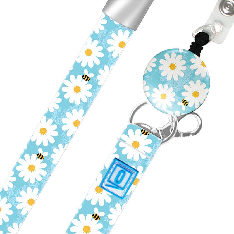 LUXE Lanyard Daisy Bee