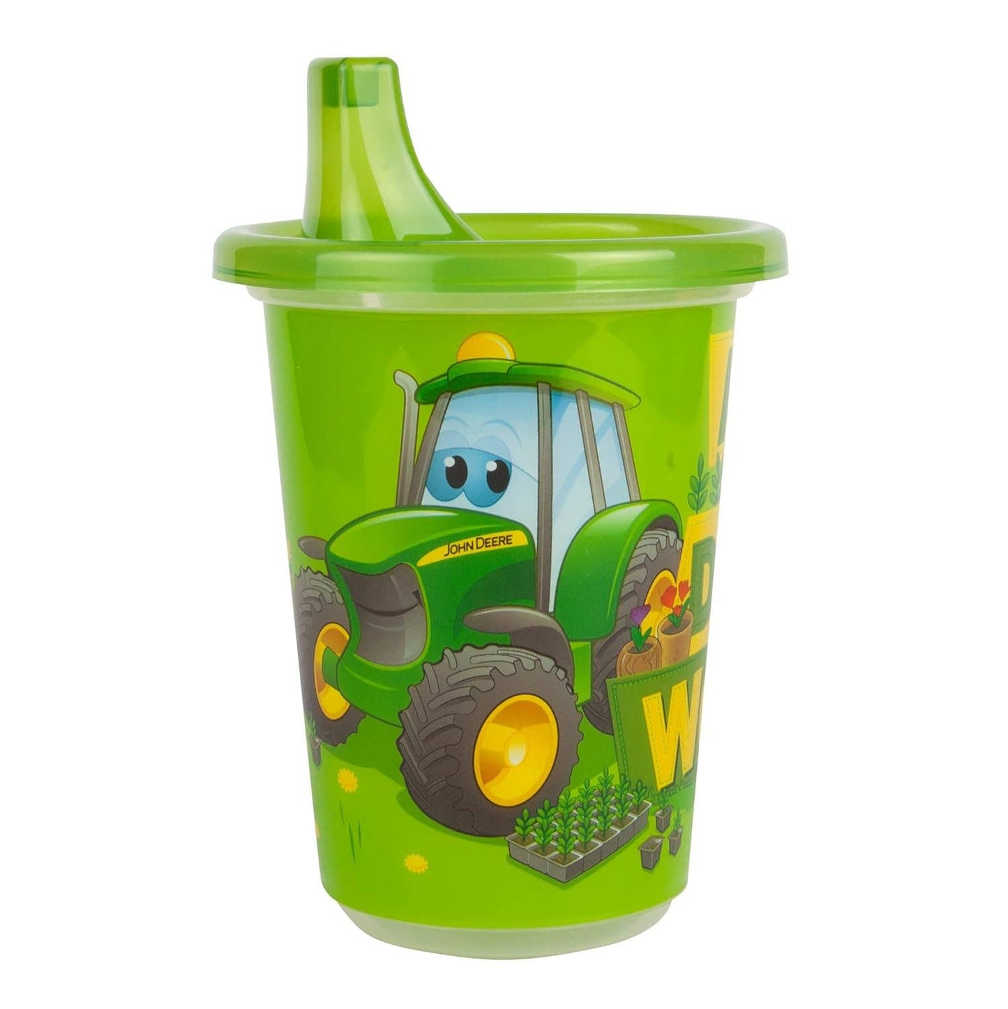 TOMY The First Years John Deere Take & Toss Straw Cup 3pk