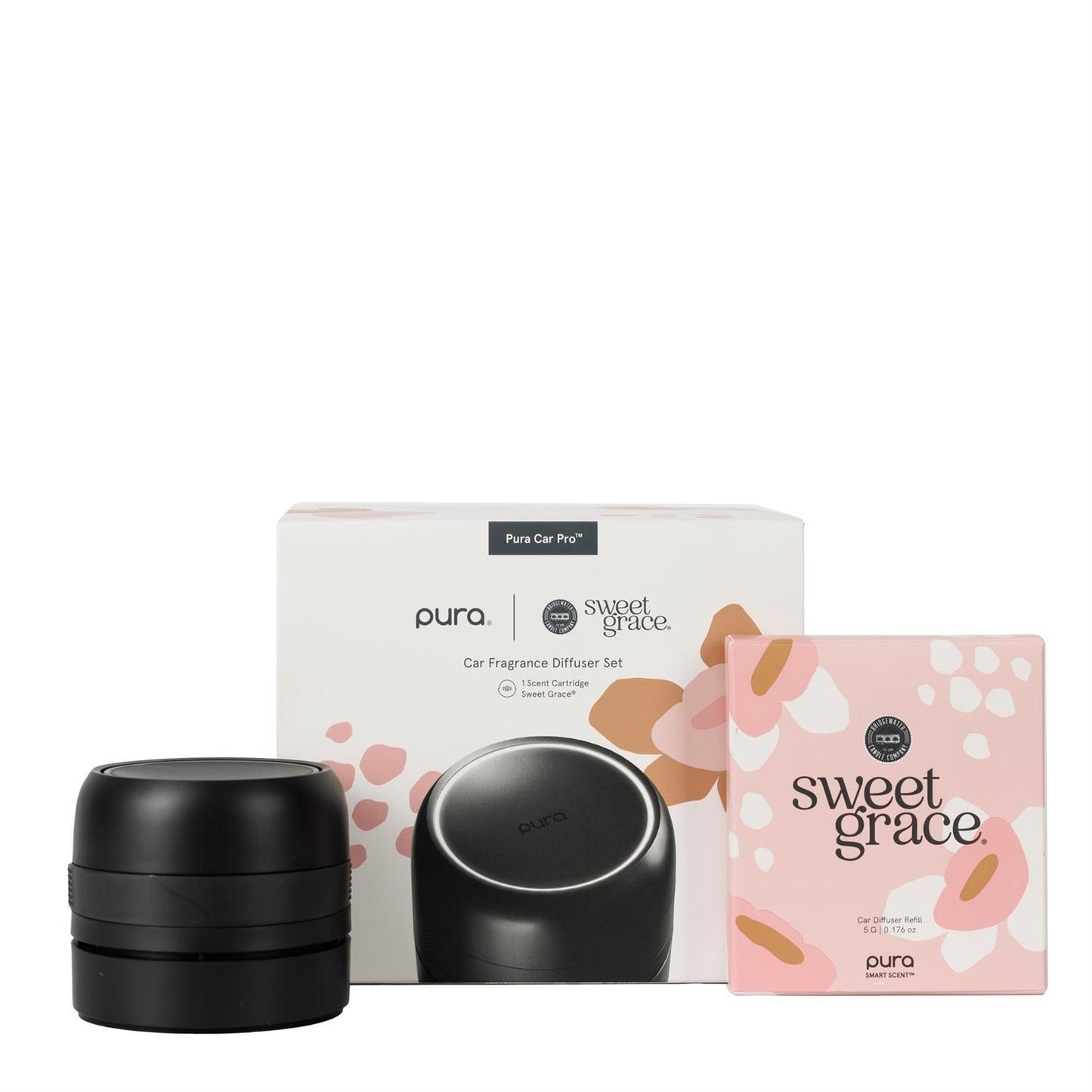 Bridgewater + PURA Sweet Grace Car PRO Diffuser Set