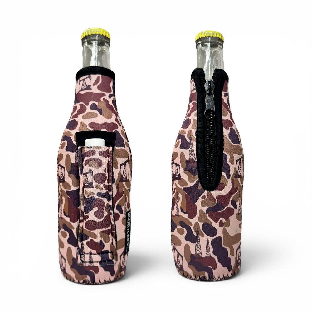 Oilfield Camo 12oz Bottleneck Handler