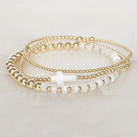 3pcs Boho Chic Women's Bracelet Set