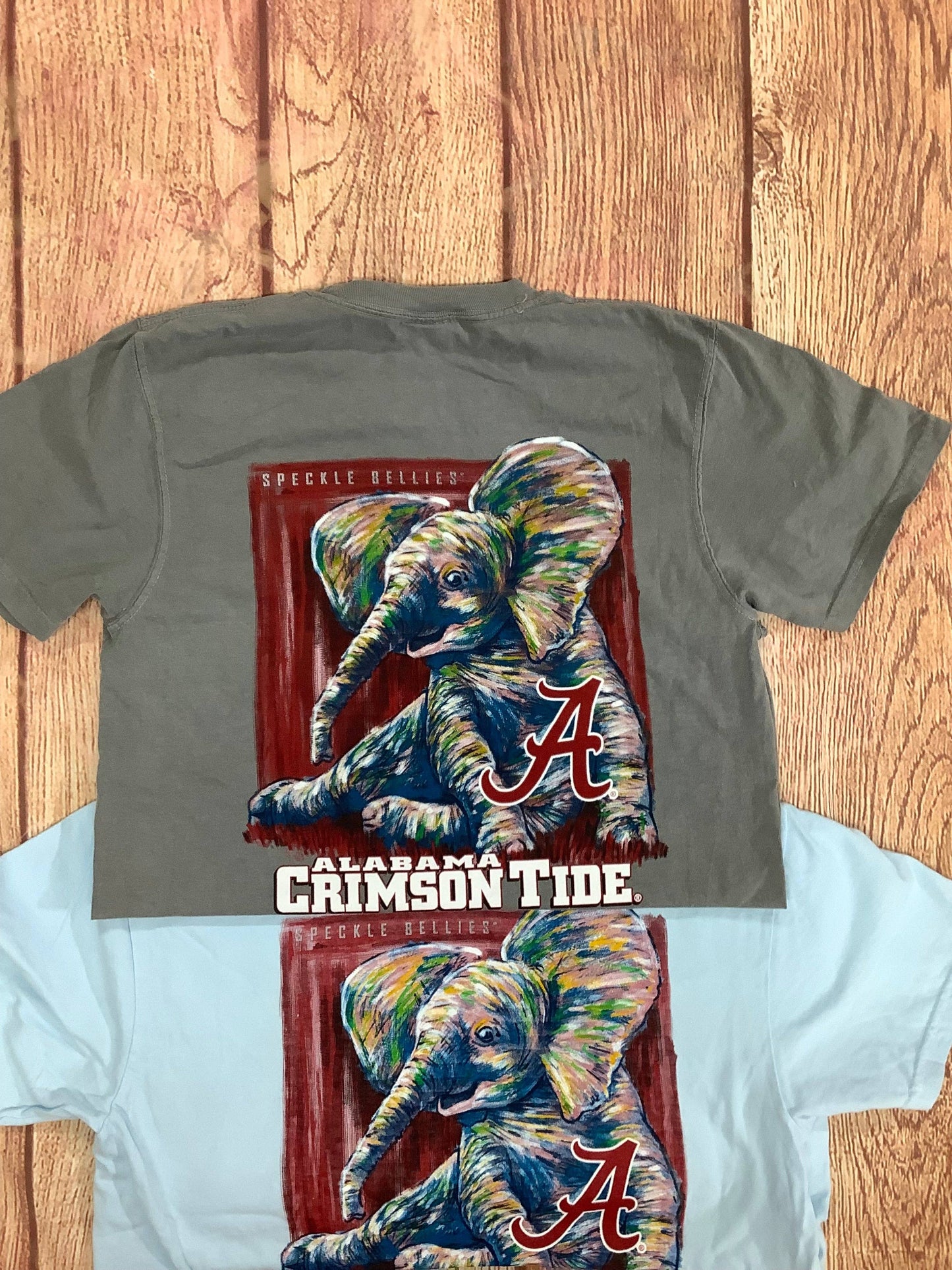 Alabama Watercolor Elephant - CHAMBRAY