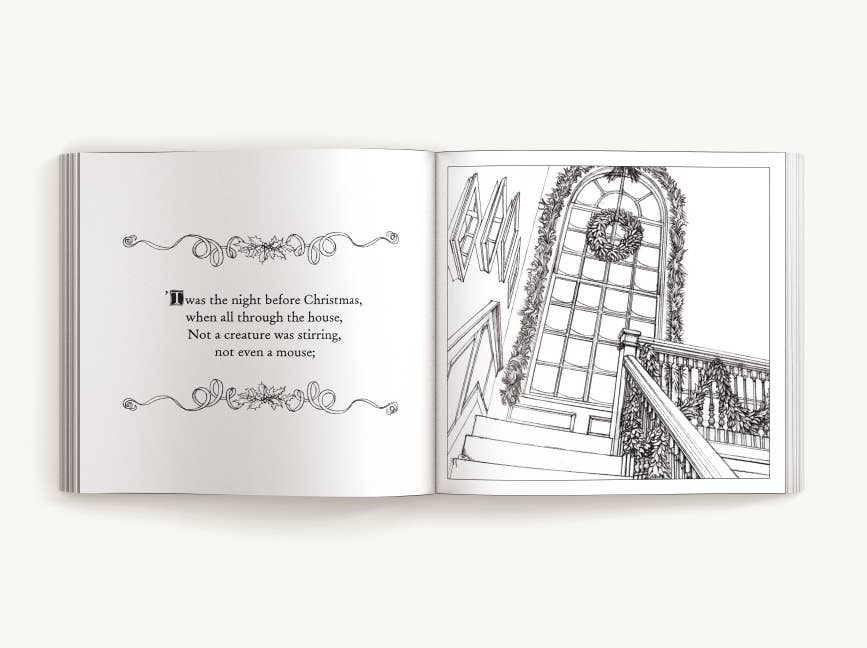 Night Before Christmas Coloring Book