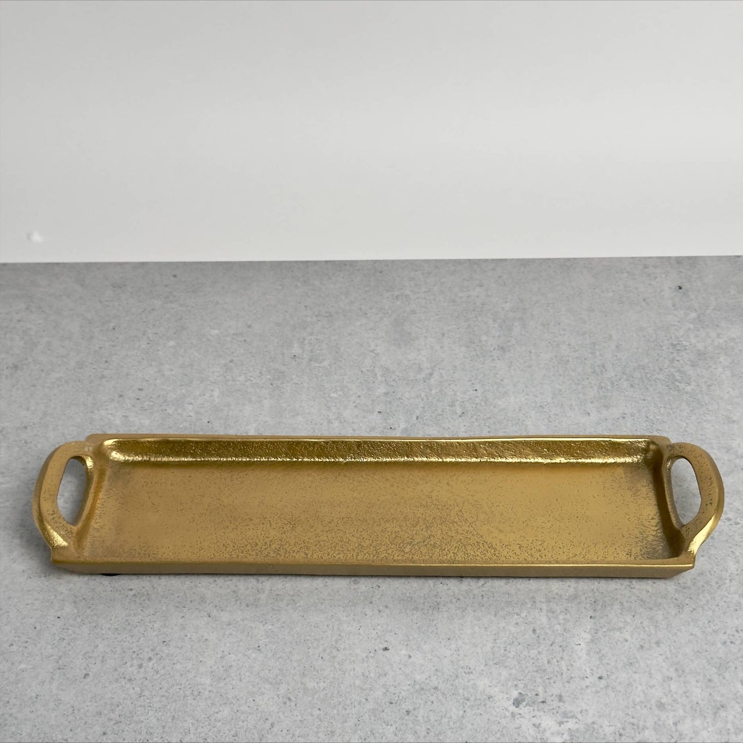 GOLD RECTANGLE TRAY