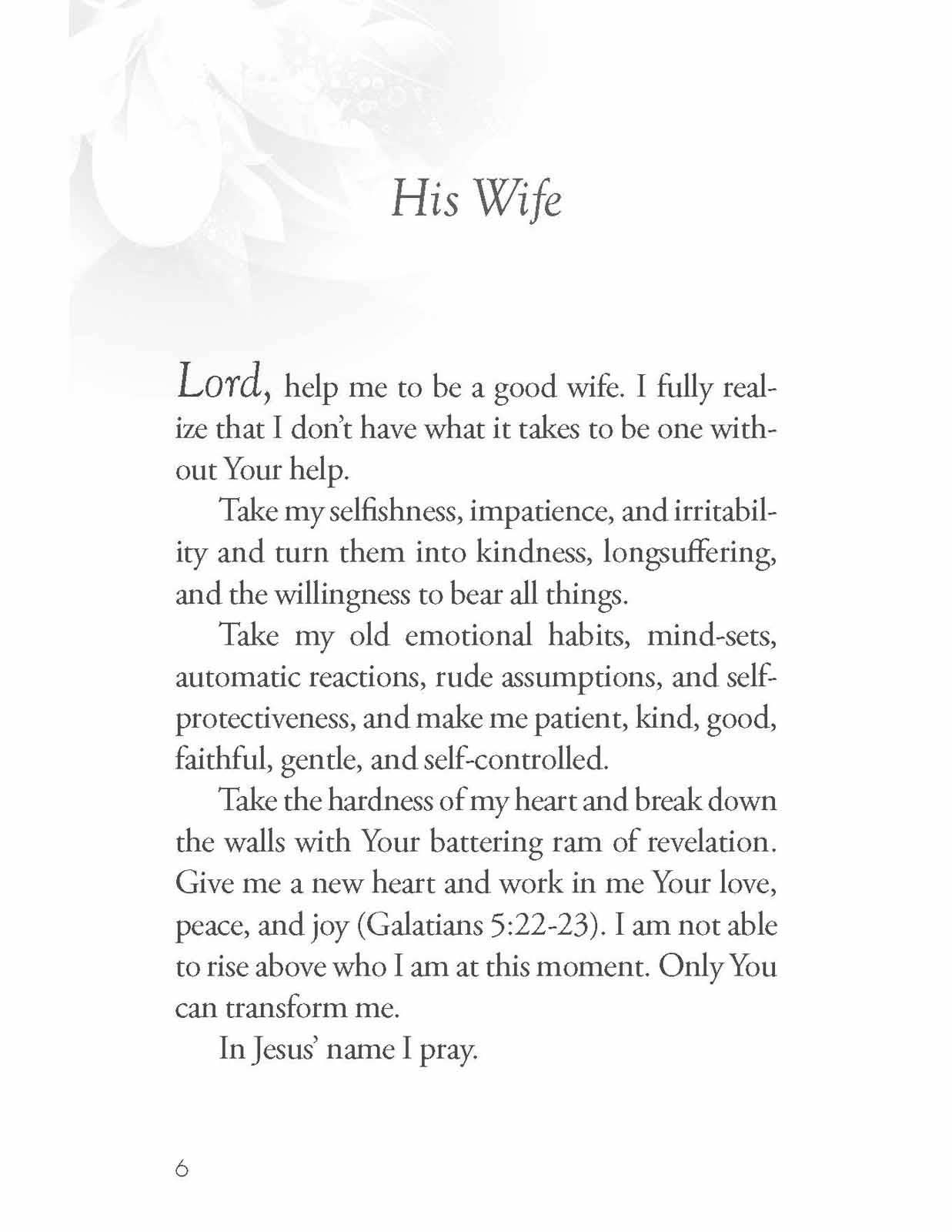The Power of a Praying Wife Book of Prayers-Special  Price