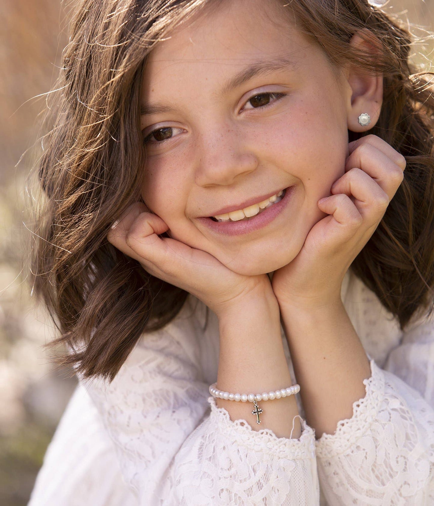 OLIVIA STERLING SILVER BABY AND CHILD BRACELET
