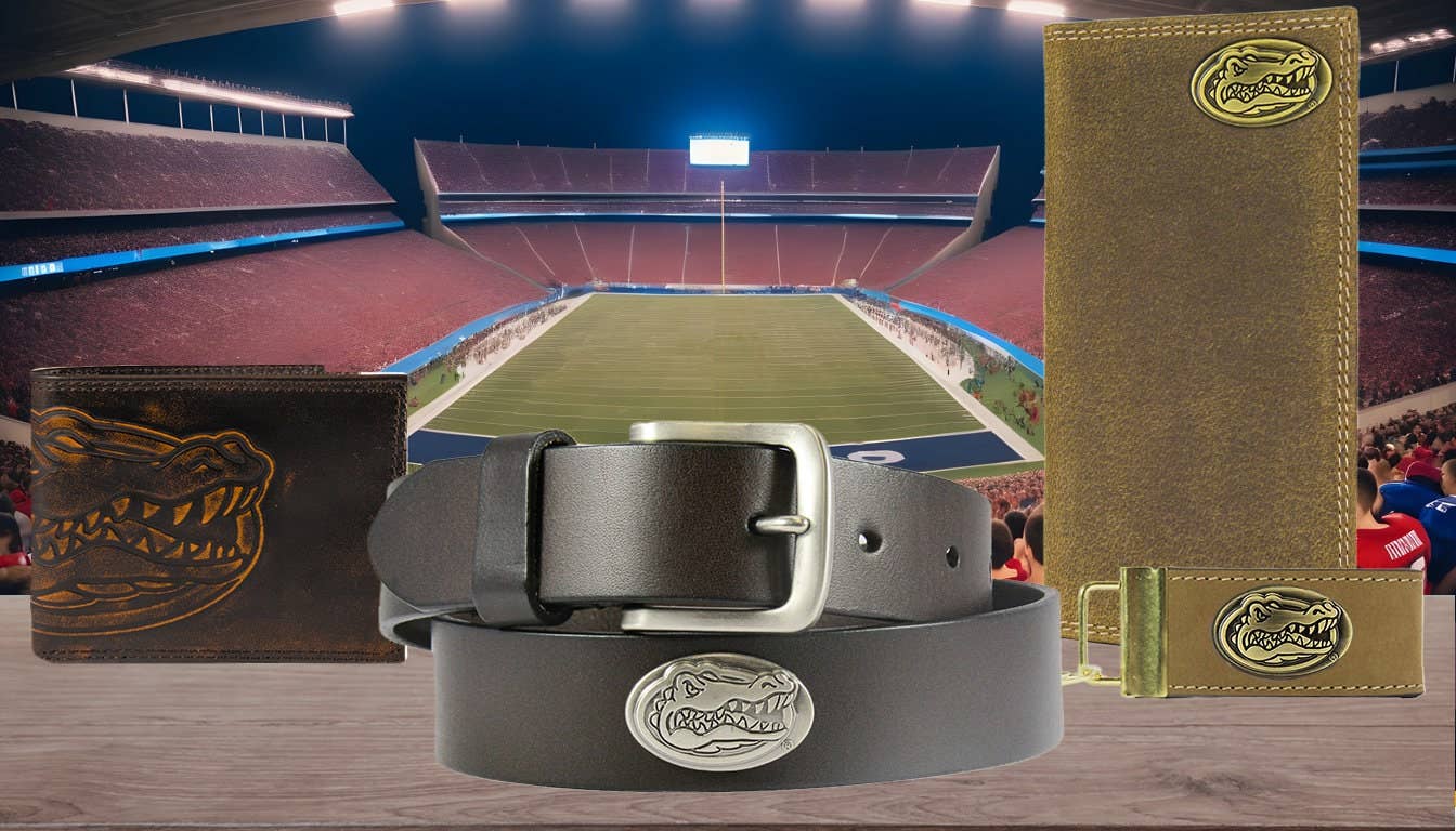 Florida Gators Men's Collegiate Leather Belt
