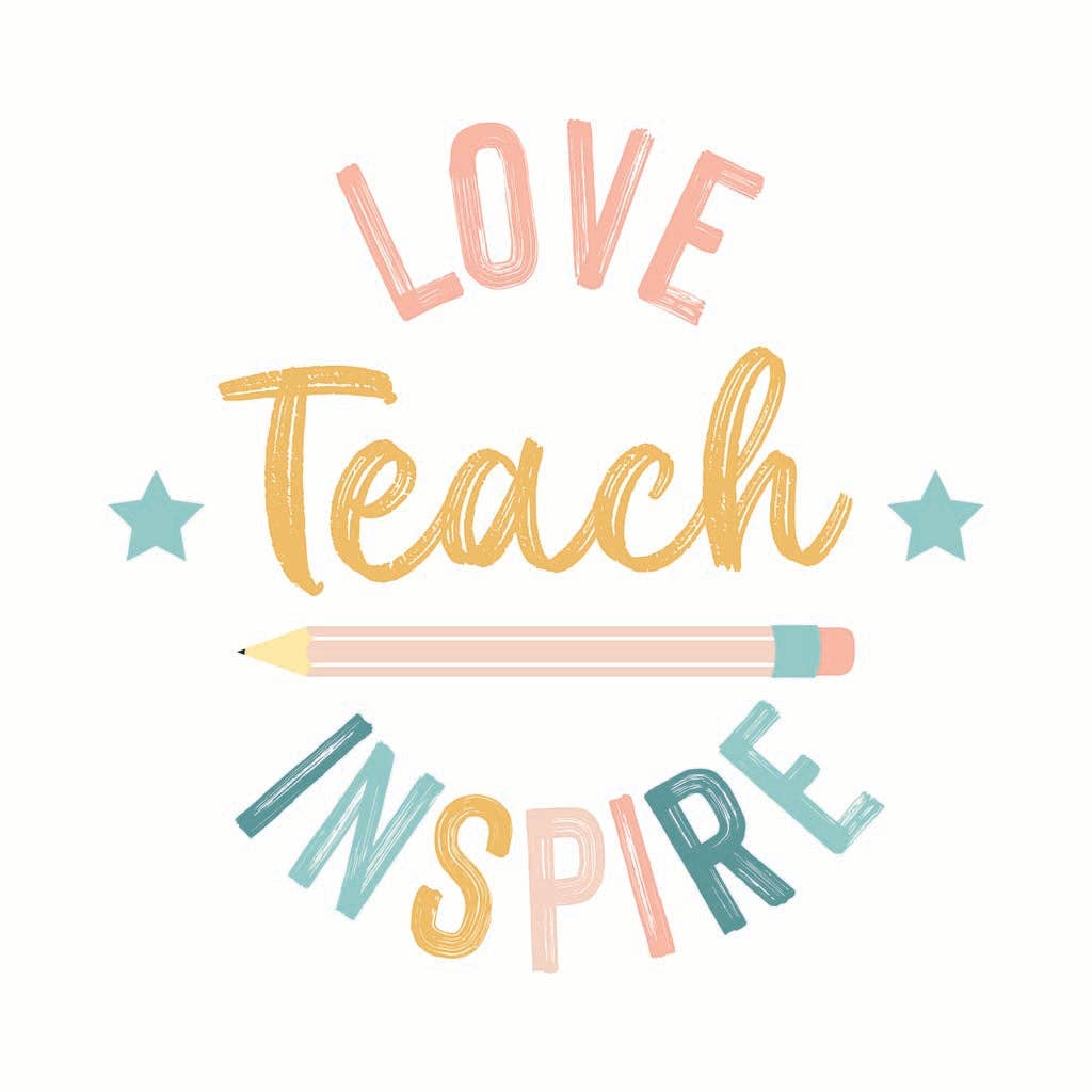 Car Coaster-Love Teach Inspire
