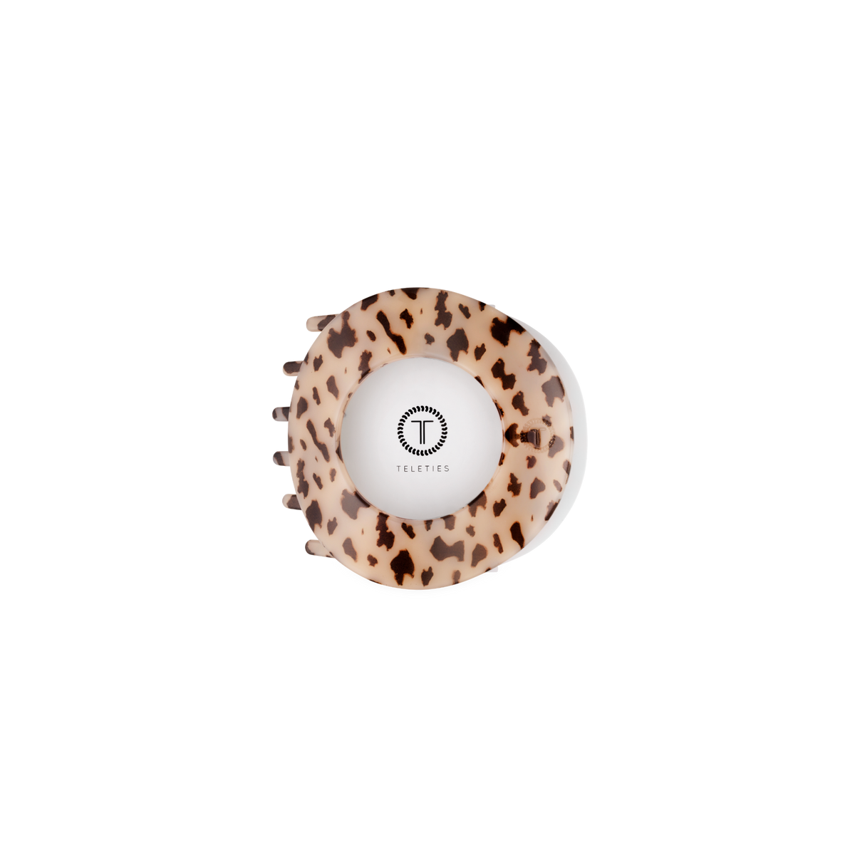 Blonde Tortoise | Small | Flat Open Circle Hair Clip
