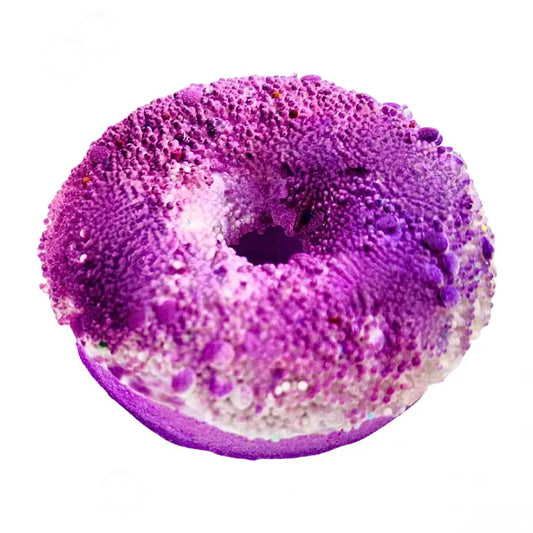 DONUT BATH BOMB : LAVENDER FIZZ