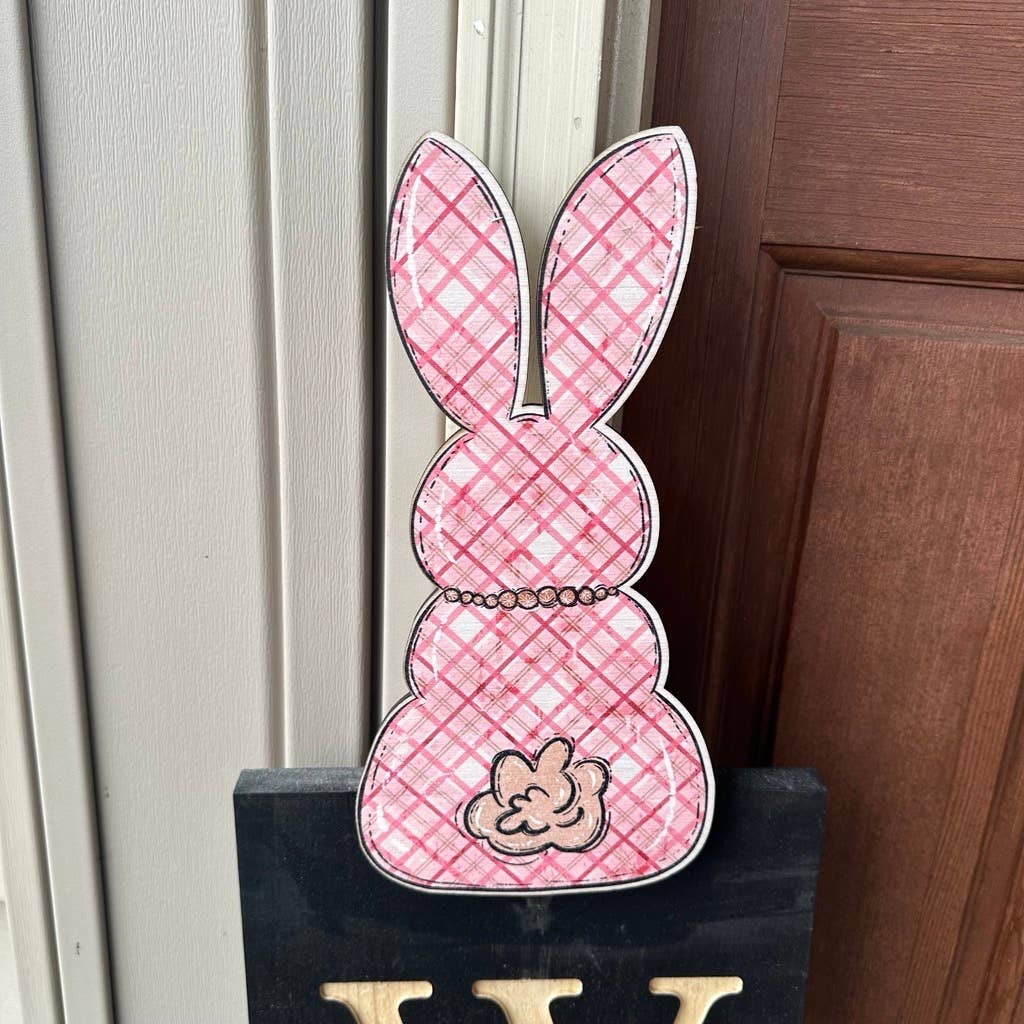 Pink Bunny Topper