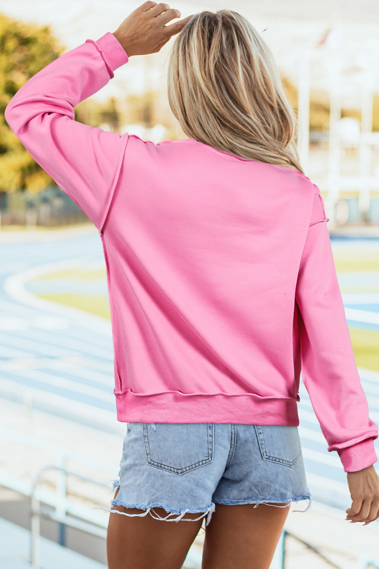 MARI GRACE MOCKNECK - PINK