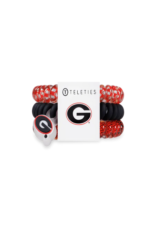 GO DAWGS! TELETIE HAIR TIES
