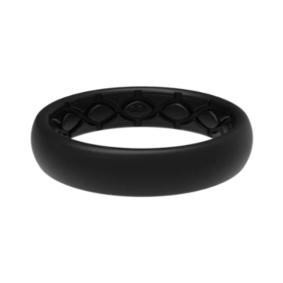 GROOVE ESSENTIAL RING BLACK