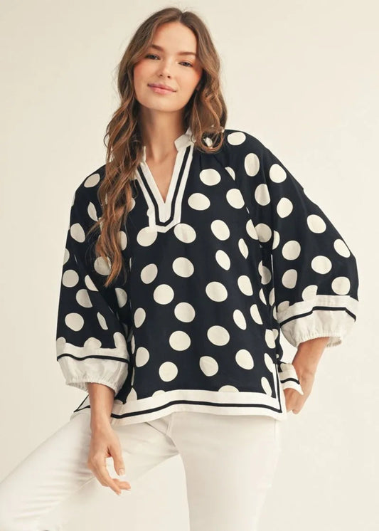 ELLA TOP - BLACK