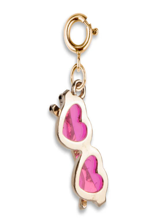 GOLD HEART SUNGLASSES CHARM