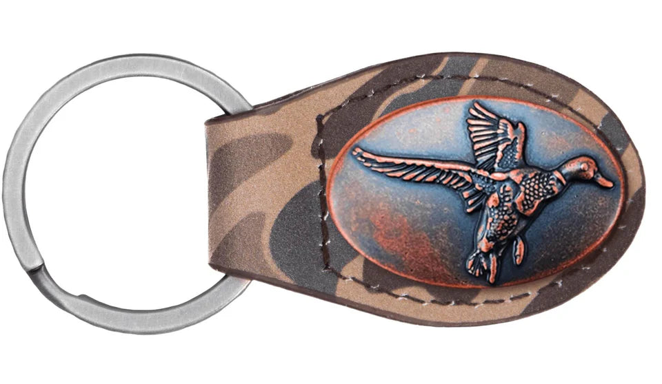 KEY FOB-MALLARD : BROWN