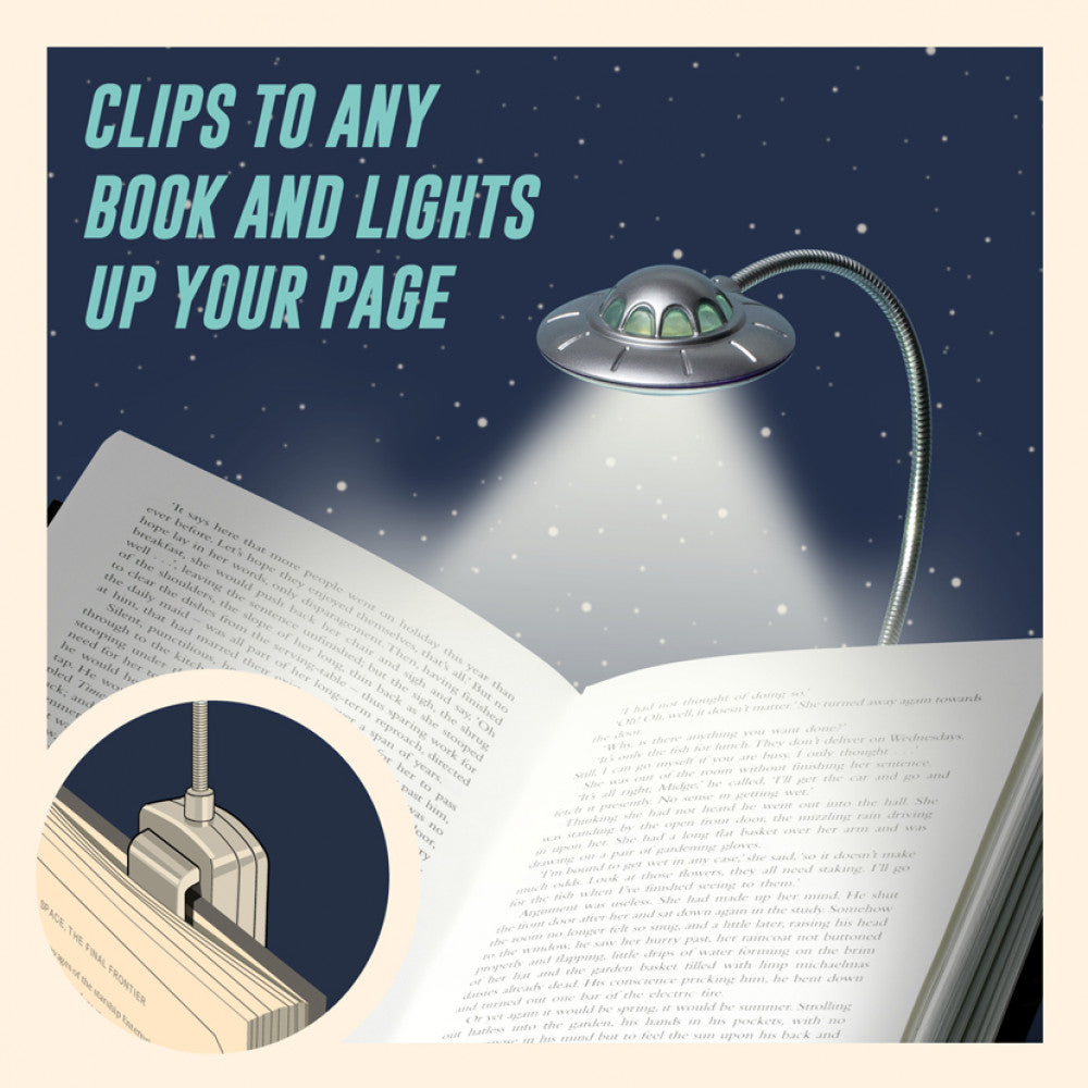 UFO BOOK LIGHT