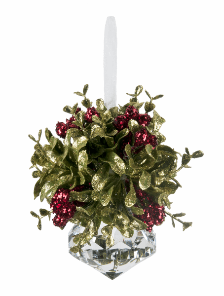 MISTLETOE KRYSTAL ORNAMENT