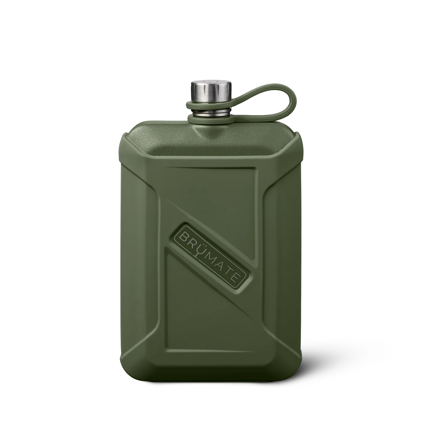 LIQUOR CANTEEN-OD GREEN : 8 OZ