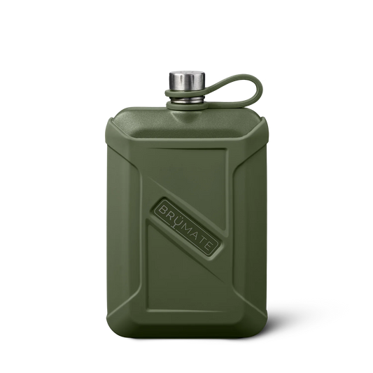 LIQUOR CANTEEN-OD GREEN : 8 OZ