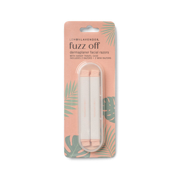 Lemon Lavender Fuzz Off Dermaplaner Facial Razors