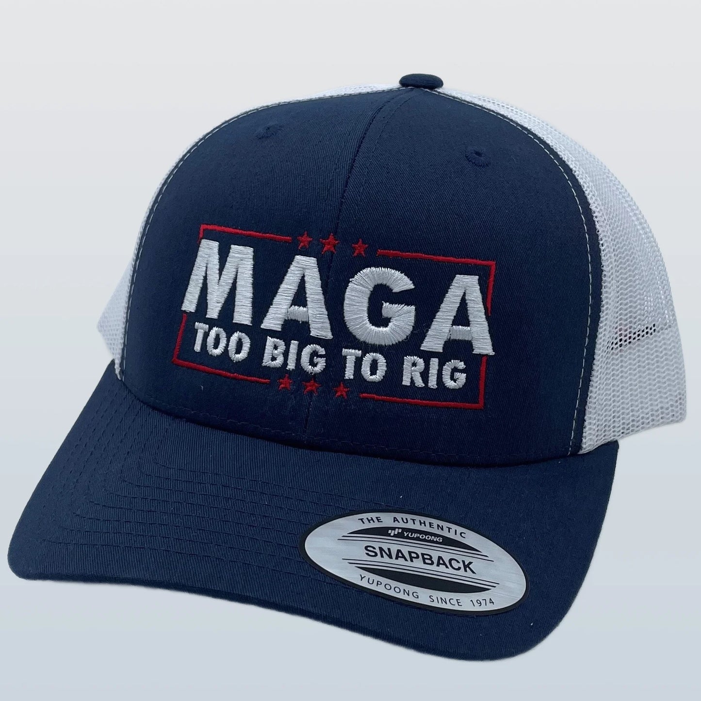 TRUMP TOO BIG : NAVY WHITE