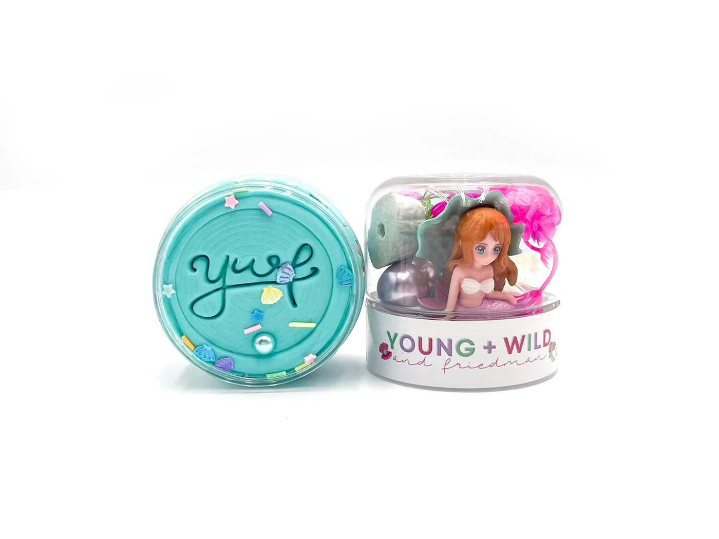 GRAB & GO DOUGH JAR - MERMAID