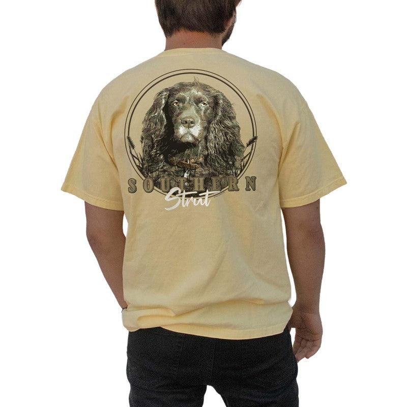 CAMO BOYKIN CAROLINA SWAMP DOG TEE - BOTANICAL POM