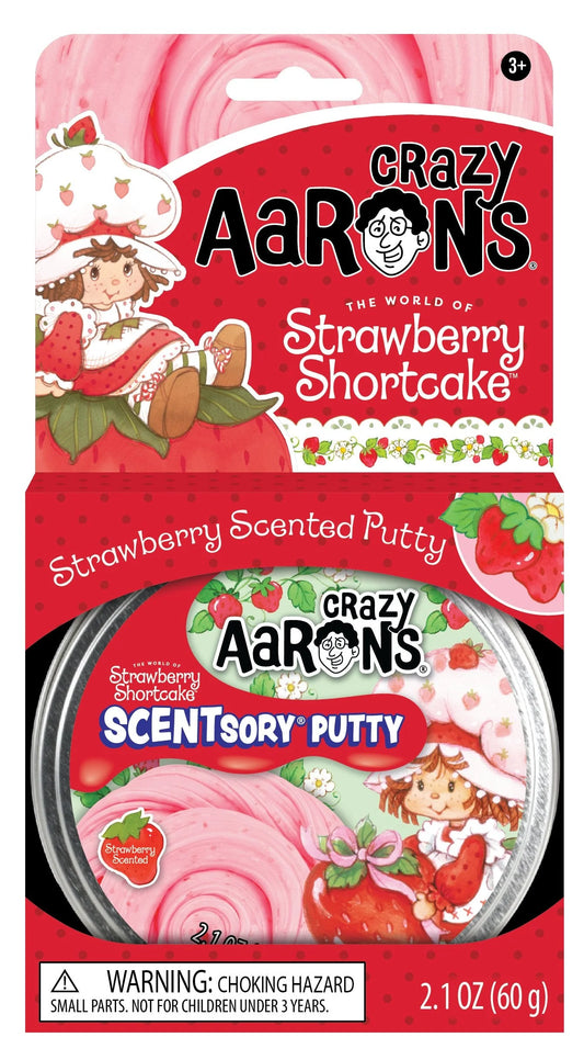 STRAWBERRY SHORTCAKE SCENTSORY THINKING PUTTY TIN