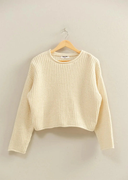 CLARA SWEATER - CREAM