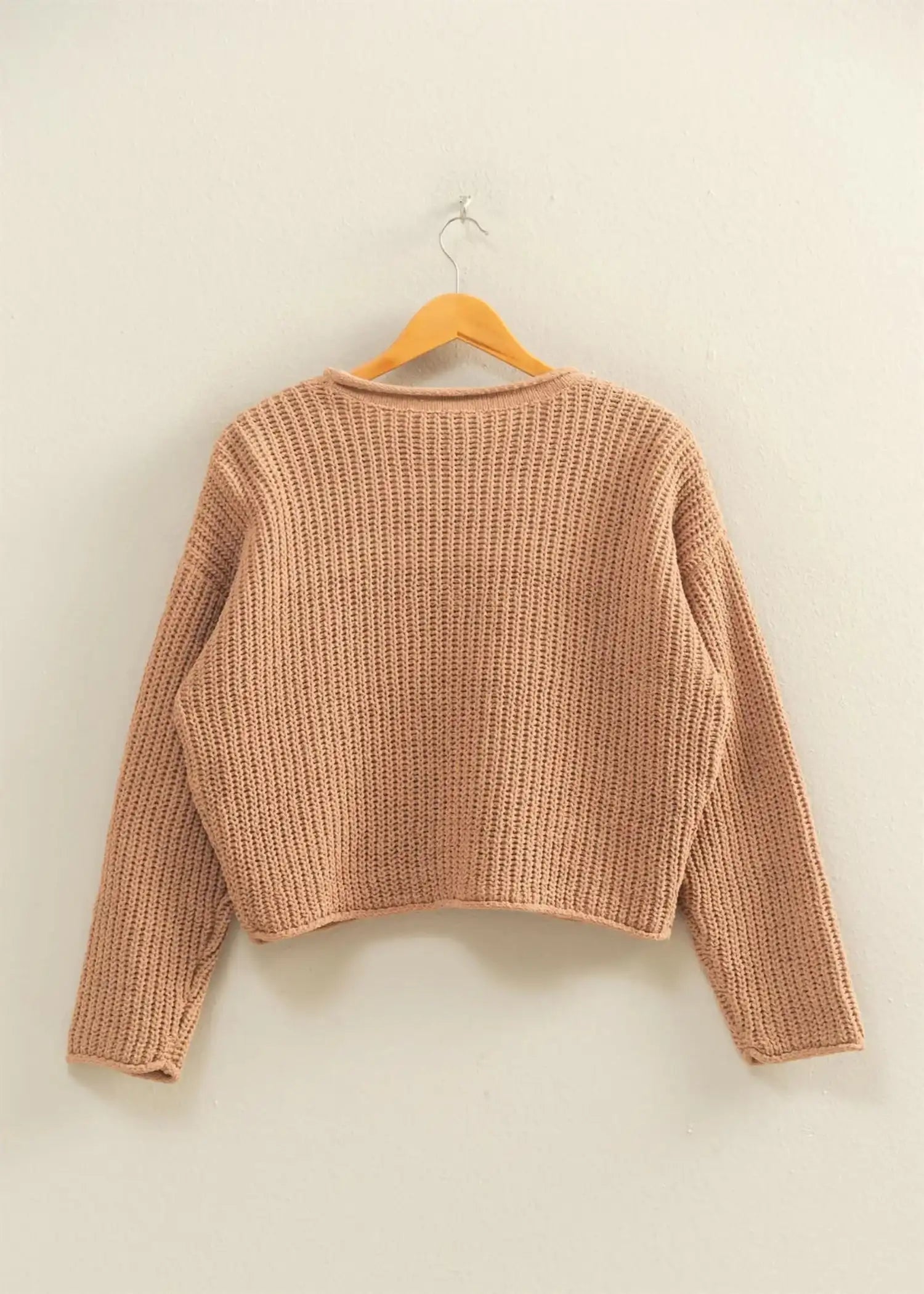 CLARA SWEATER - DARK TAUPE