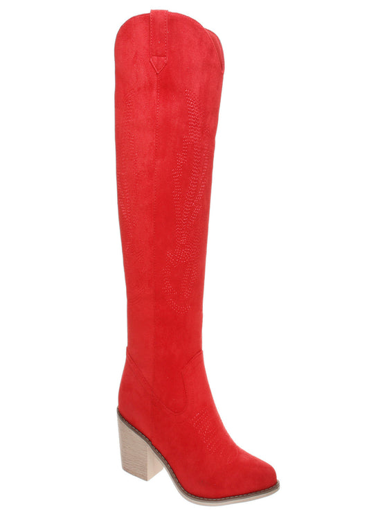 REMY BOOTS-RED