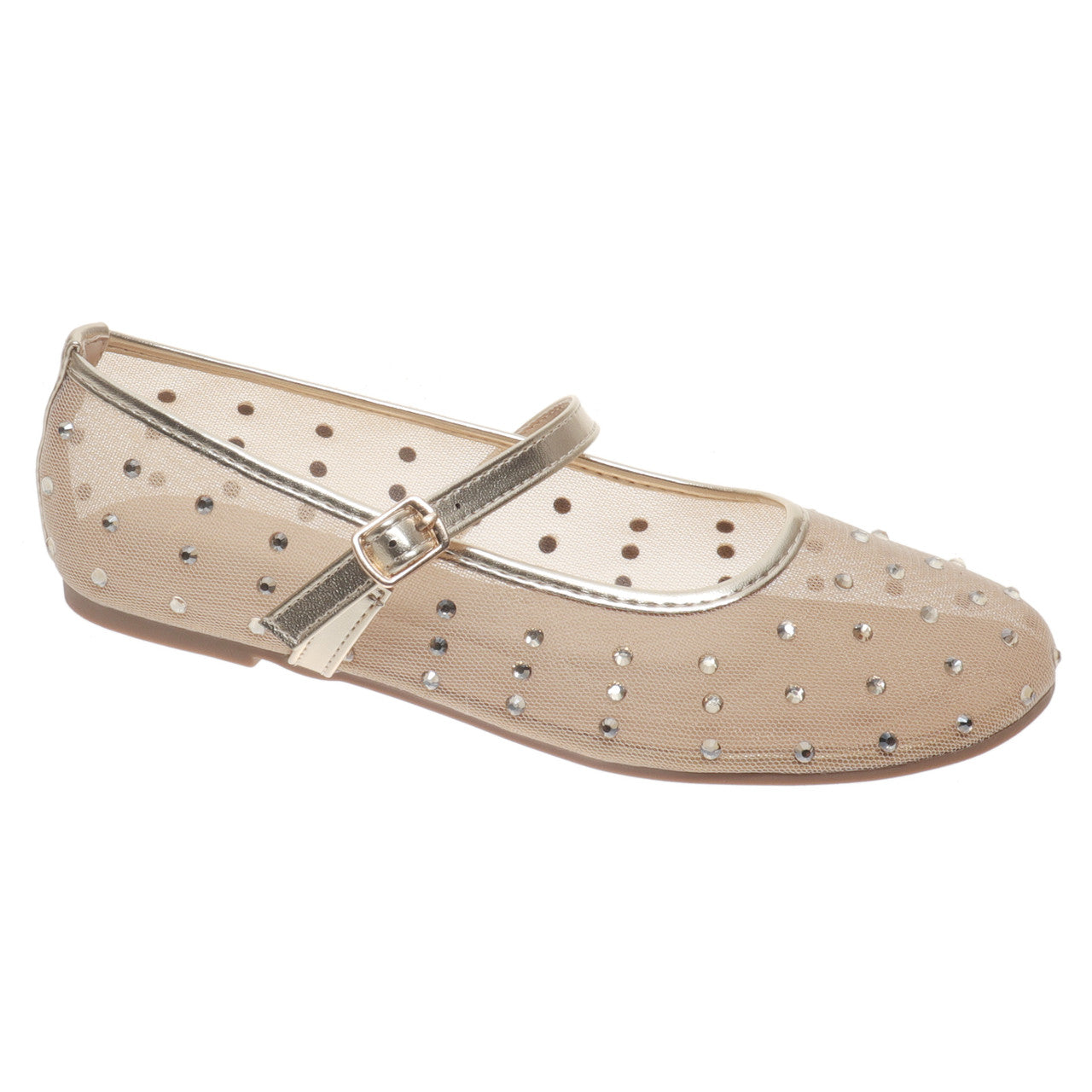 FAYE-1 SHOES - GOLD