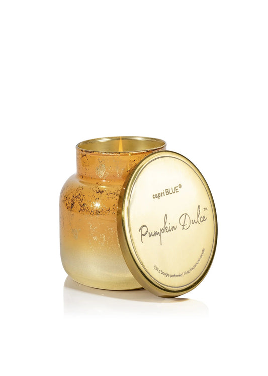 GLIMMER SIGNATURE JAR CANDLE-PUMPKIN DULC : SINGLE