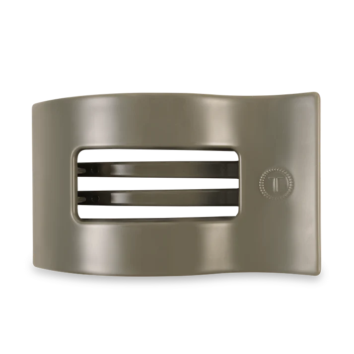 TELETIE FLAT RECTANGLE HAIR CLIP