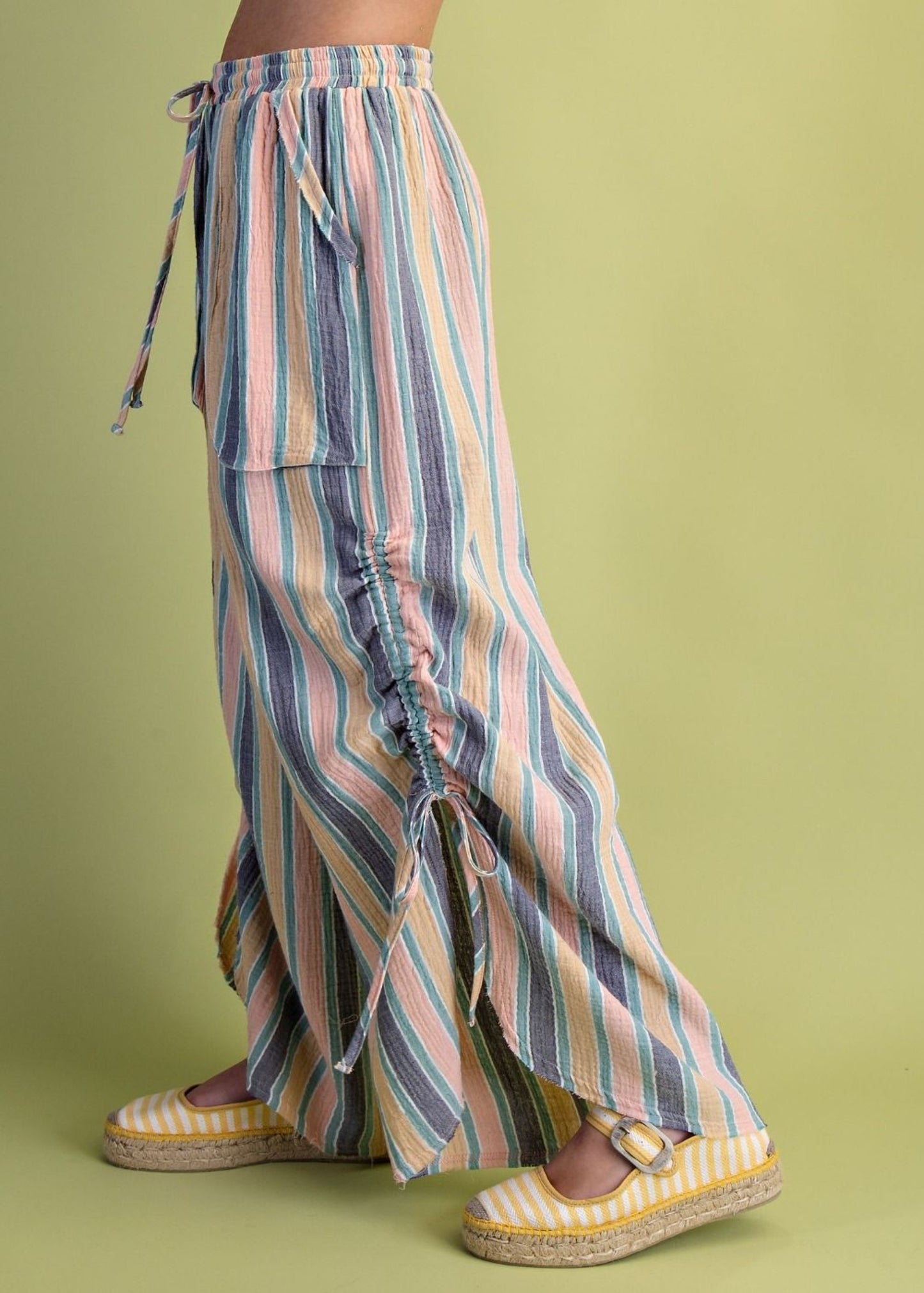 CLARA PRINTED PANTS - MULTI
