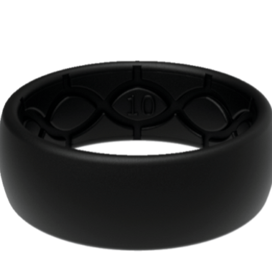 GROOVE ESSENTIAL RING BLACK