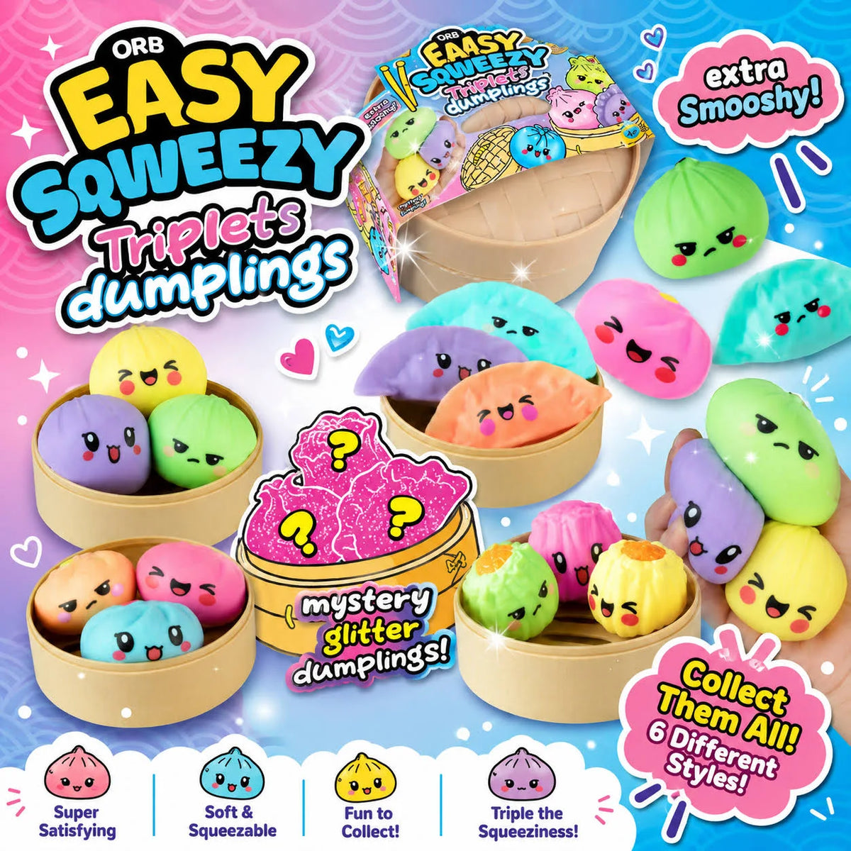 EASY SQWEEZY TRIPLET DUMPLINGS