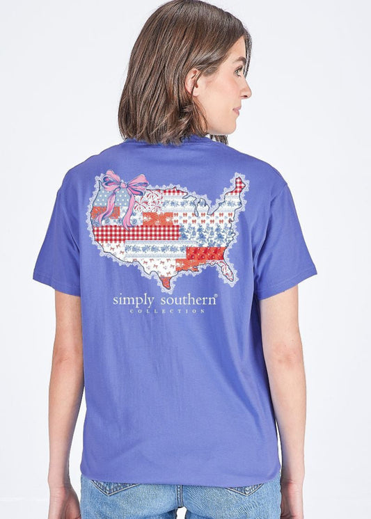 USA PATCH TEE - BALI