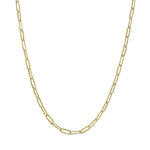 14" PAPERCLIP CHAIN WITH 3" EXTENDER