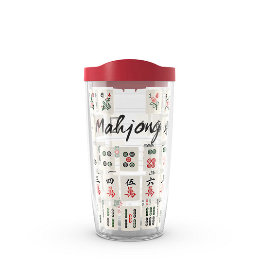 MAHJONG GAME TUMBLER- 16oz