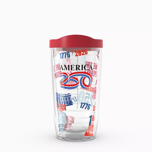 AMERICA 250 YEARS - ALL OVER 16oz