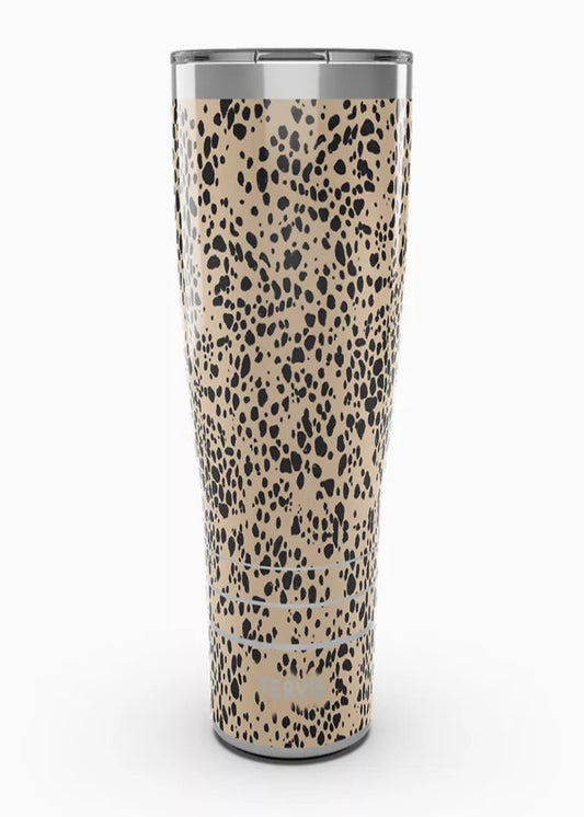 SLEEK CHEETAH-STAINLESS : 30OZ