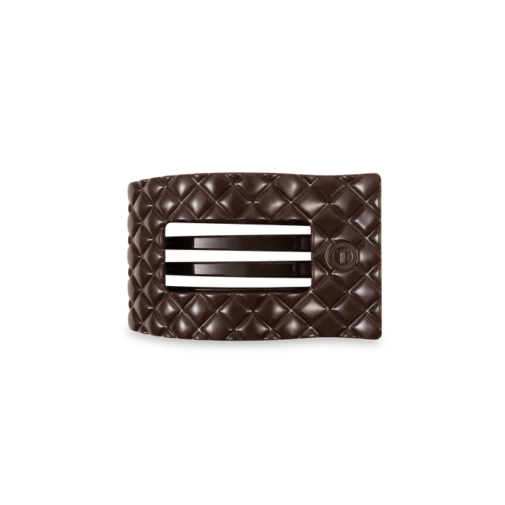 TELETIE FLAT RECTANGLE HAIR CLIP