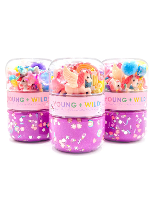 GRAB & GO DOUGH JAR - UNICORN